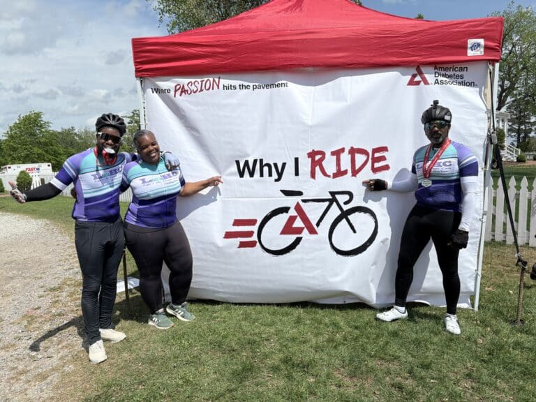 Life's At Home Care at the Tour de Cure for Diabetes.