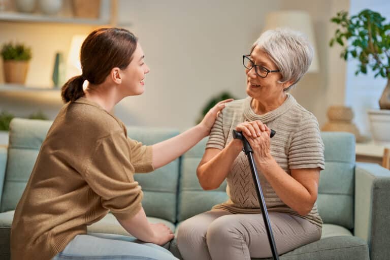 Personal care services can help seniors with vision issues with daily support and care.
