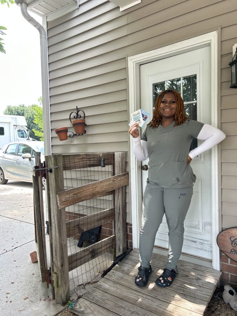 Destiny - Caregiver of the Month for June