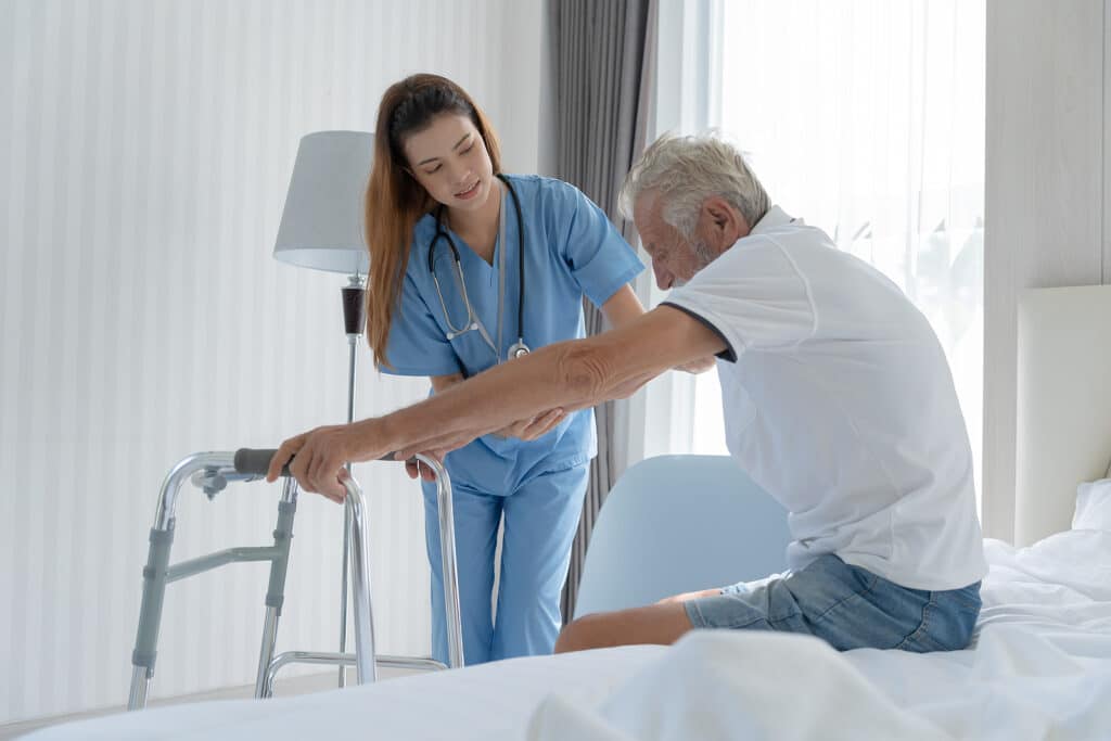 Hospital to home care helps seniors recover from a hospital stay faster and better.