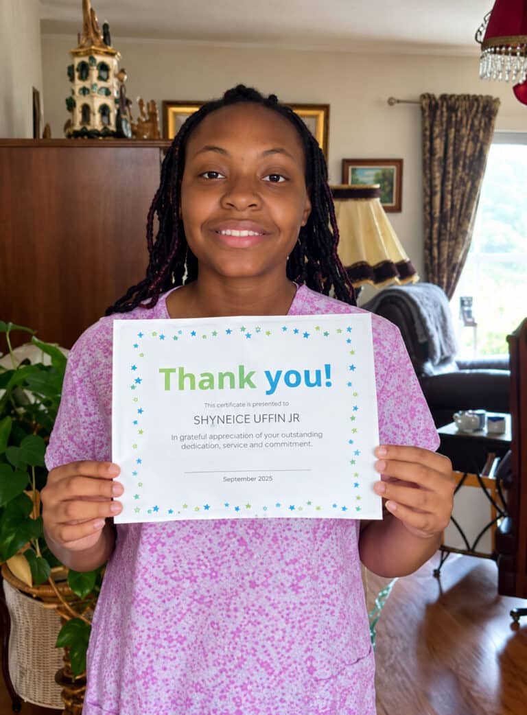 Celebrating Shyneice, Chesapeake's deserving Star of the Month!